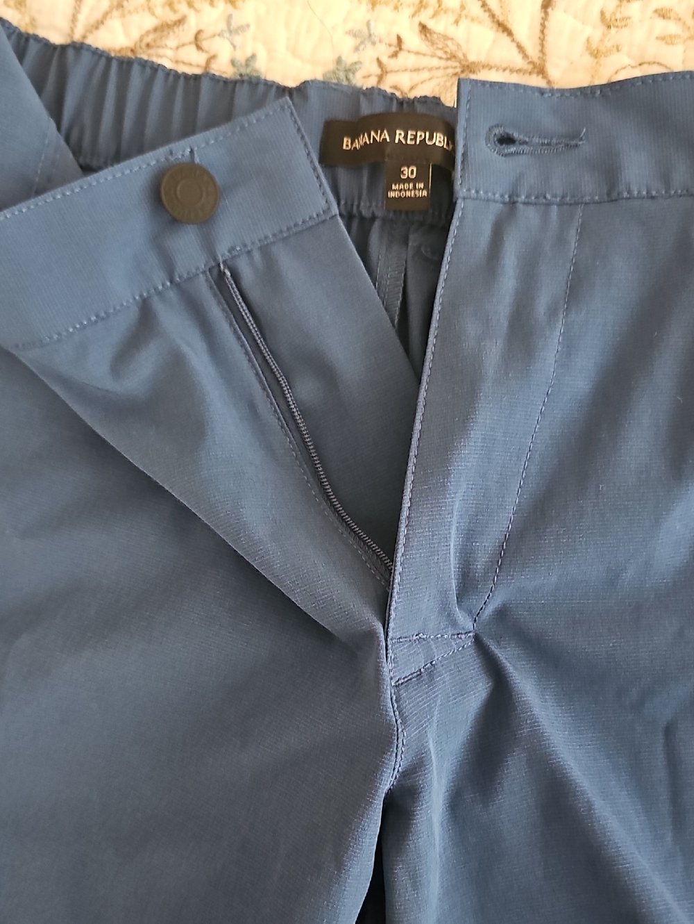 Banana Republic Men's Chino Shorts Size 30 - Picture 5 of 13